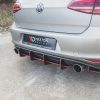Volkswagen Golf 7 GTI - Difusor traseiro STREET PRO V.1 | VWGO7GTICNC-RS1B | Produto Maxton Design distribuído por Unicartuning.