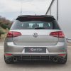 Volkswagen Golf 7 GTI - Difusor traseiro STREET PRO V.1 | VWGO7GTICNC-RS1B | Produto Maxton Design distribuído por Unicartuning.