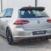 Volkswagen Golf 7 GTI - Difusor traseiro STREET PRO V.1 | VWGO7GTICNC-RS1B | Produto Maxton Design distribuído por Unicartuning.