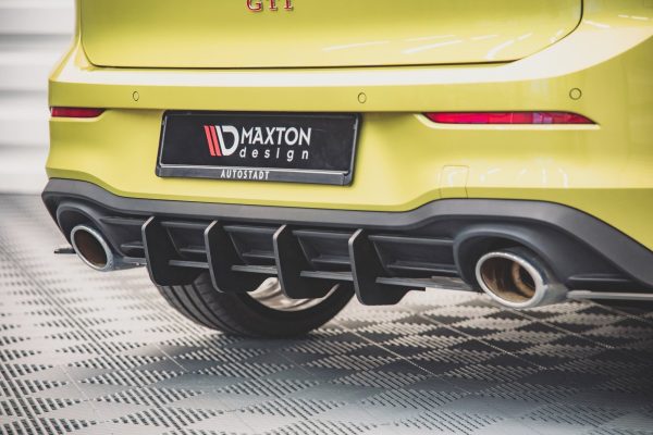 Volkswagen Golf GTI ClubSport Mk8 - Difusor traseiro STREET PRO V.1 | VWGO8GTICSCNC-RS1B+BRBI | Produto Maxton Design distribuído por Unicartuning. Volkswagen Golf GTI ClubSport Mk8 - Difusor traseiro STREET PRO V.1 | VWGO8GTICSCNC-RS1B+BRBI | Produto Maxton Design distribuído por Unicartuning.