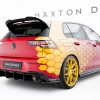 Volkswagen Golf GTI ClubSport Mk8 (facelift) - Difusor traseiro STREET PRO V.1 | VWGO8FGTICSCNC-RS1BRB | Produto Maxton Design distribuído por Unicartuning.