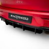 Volkswagen Golf GTI ClubSport Mk8 (facelift) - Difusor traseiro STREET PRO V.1 | VWGO8FGTICSCNC-RS1BRB | Produto Maxton Design distribuído por Unicartuning.
