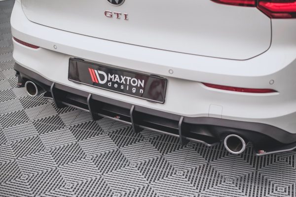 Volkswagen Golf GTI Mk8 - Difusor traseiro STREET PRO V.1 | VWGO8GTICNC-RS1B+BRBI | Produto Maxton Design distribuído por Unicartuning. Volkswagen Golf GTI Mk8 - Difusor traseiro STREET PRO V.1 | VWGO8GTICNC-RS1B+BRBI | Produto Maxton Design distribuído por Unicartuning.