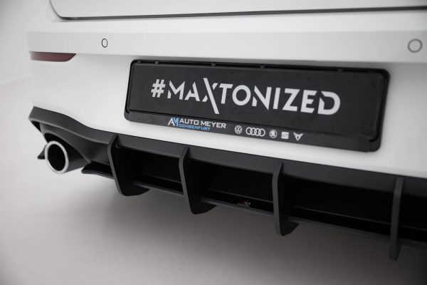 Volkswagen Golf GTI Mk8 - Difusor traseiro STREET PRO V.1 | VWGO8GTICNC-RS1B+BRBI | Produto Maxton Design distribuído por Unicartuning. Volkswagen Golf GTI Mk8 - Difusor traseiro STREET PRO V.1 | VWGO8GTICNC-RS1B+BRBI | Produto Maxton Design distribuído por Unicartuning.