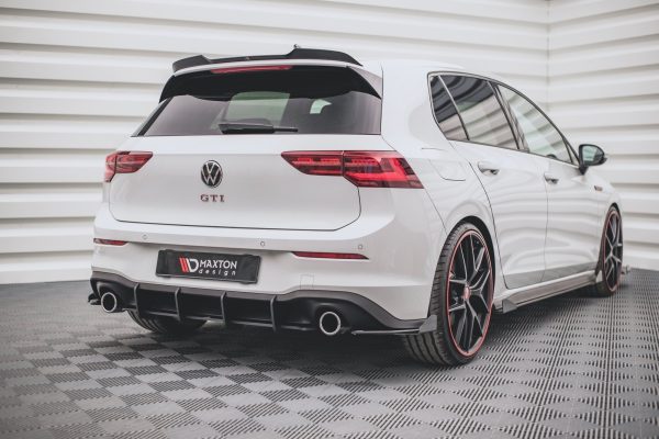 Volkswagen Golf GTI Mk8 - Difusor traseiro STREET PRO V.1 | VWGO8GTICNC-RS1B+BRBI | Produto Maxton Design distribuído por Unicartuning. Volkswagen Golf GTI Mk8 - Difusor traseiro STREET PRO V.1 | VWGO8GTICNC-RS1B+BRBI | Produto Maxton Design distribuído por Unicartuning.