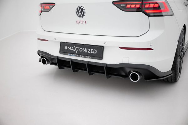 Volkswagen Golf GTI Mk8 - Difusor traseiro STREET PRO V.1 | VWGO8GTICNC-RS1B+BRBI | Produto Maxton Design distribuído por Unicartuning. Volkswagen Golf GTI Mk8 - Difusor traseiro STREET PRO V.1 | VWGO8GTICNC-RS1B+BRBI | Produto Maxton Design distribuído por Unicartuning.