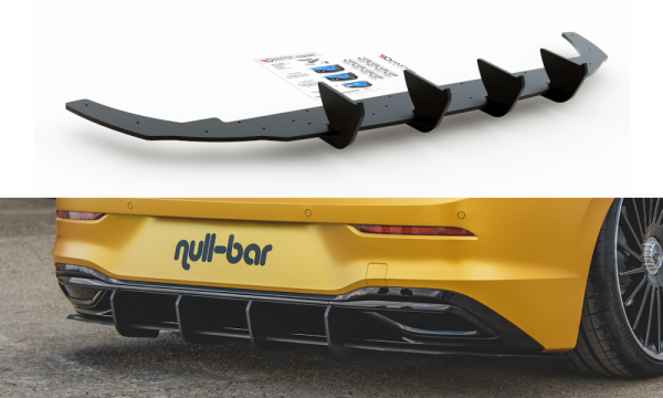 Volkswagen Golf Mk8 - Difusor traseiro STREET PRO V.1 | VWGO8CNC-RS1B+BRBI | Produto Maxton Design distribuído por Unicartuning. Volkswagen Golf Mk8 - Difusor traseiro STREET PRO V.1 | VWGO8CNC-RS1B+BRBI | Produto Maxton Design distribuído por Unicartuning.