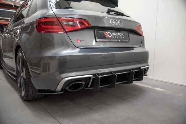 Audi RS3 8V Sportback - Difusor traseiro STREET PRO V.2 | AURS38VCNC-RS4B | Produto Maxton Design distribuído por Unicartuning. Audi RS3 8V Sportback - Difusor traseiro STREET PRO V.2 | AURS38VCNC-RS4B | Produto Maxton Design distribuído por Unicartuning.