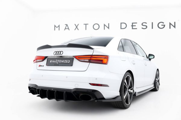 Audi RS3 Sedan 8V (facelift) - Difusor traseiro STREET PRO V.2 | AURS38VFSCNC-RS2B | Produto Maxton Design distribuído por Unicartuning. Audi RS3 Sedan 8V (facelift) - Difusor traseiro STREET PRO V.2 | AURS38VFSCNC-RS2B | Produto Maxton Design distribuído por Unicartuning.