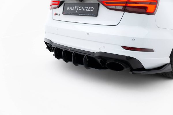 Audi RS3 Sedan 8V (facelift) - Difusor traseiro STREET PRO V.2 | AURS38VFSCNC-RS2B | Produto Maxton Design distribuído por Unicartuning. Audi RS3 Sedan 8V (facelift) - Difusor traseiro STREET PRO V.2 | AURS38VFSCNC-RS2B | Produto Maxton Design distribuído por Unicartuning.