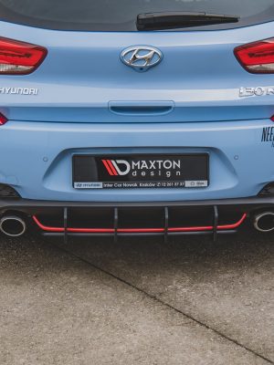 Hyundai I30 N Mk3 Hatchback - Difusor traseiro STREET PRO V.2 | HYI303NCNC-RS3B+BRBI | Produto Maxton Design distribuído por Unicartuning.