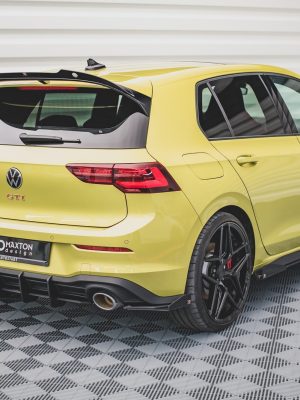 Volkswagen Golf GTI ClubSport Mk8 - Difusor traseiro STREET PRO V.2 | VWGO8GTICSCNC-RS2B+BRBI | Produto Maxton Design distribuído por Unicartuning.