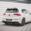Volkswagen Golf GTI Mk8 - Difusor traseiro STREET PRO V.2 | VWGO8GTICNC-RS2BRB | Produto Maxton Design distribuído por Unicartuning.