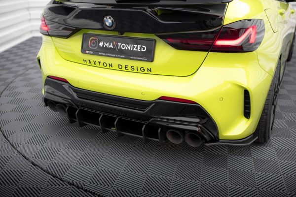 BMW 1 F40 Pack M / M135i - Difusor traseiro STREET PRO V.4 | BM140MPACKCNC-RS4BRB | Produto Maxton Design distribuído por Unicartuning.