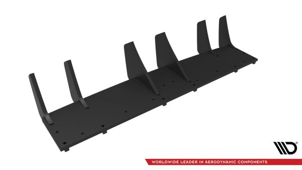BMW 1 F40 Pack M / M135i - Difusor traseiro STREET PRO V.4 | BM140MPACKCNC-RS4BRB | Produto Maxton Design distribuído por Unicartuning.