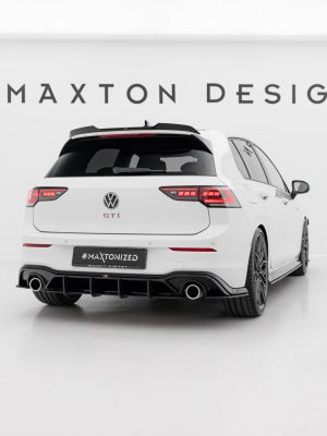 Volkswagen Golf GTI Mk8 - Difusor traseiro STREET PRO V.5 | VWGO8GTICNC-RS5B | Produto Maxton Design distribuído por Unicartuning. Volkswagen Golf GTI Mk8 - Difusor traseiro STREET PRO V.5 | VWGO8GTICNC-RS5B | Produto Maxton Design distribuído por Unicartuning.