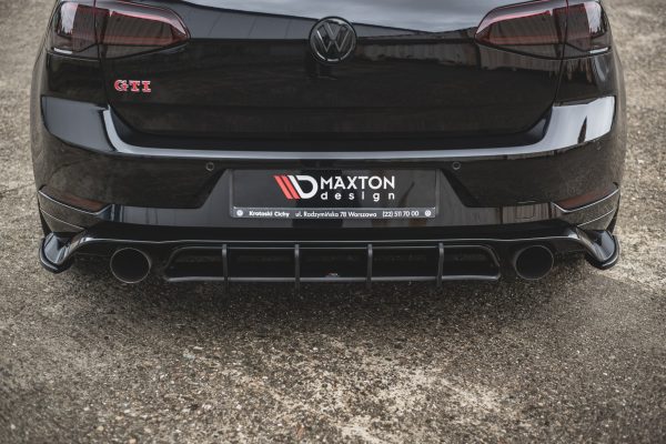 Volkswagen Golf 7 GTI Tcr - Difusor traseiro STREET PRO | VWGO7FGTITCRCNC-RS1B | Produto Maxton Design distribuído por Unicartuning. Volkswagen Golf 7 GTI Tcr - Difusor traseiro STREET PRO | VWGO7FGTITCRCNC-RS1B | Produto Maxton Design distribuído por Unicartuning.