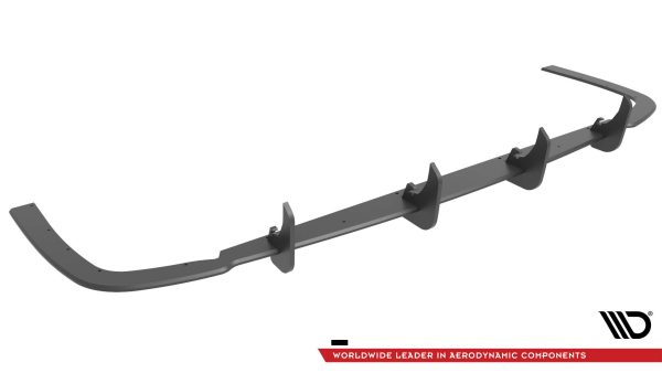Volkswagen Caddy Maxi Mk5 - Difusor traseiro STREET PRO | VWCA5MAXICNC-RS1BRB | Produto Maxton Design distribuído por Unicartuning.