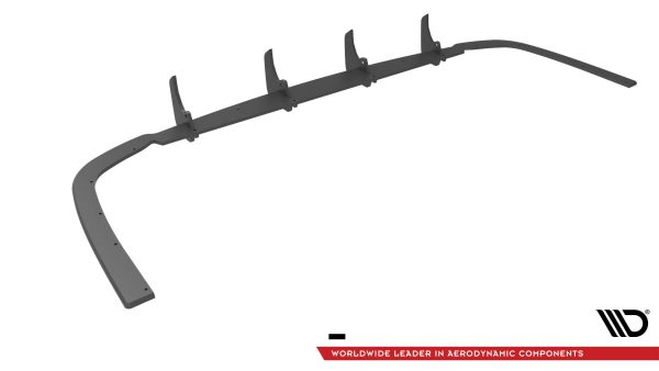 Volkswagen Caddy Maxi Mk5 - Difusor traseiro STREET PRO | VWCA5MAXICNC-RS1BRB | Produto Maxton Design distribuído por Unicartuning.