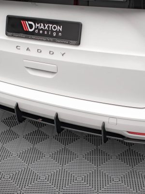 Volkswagen Caddy Mk5 - Difusor traseiro STREET PRO | VWCA5CNC-RS1BRB | Produto Maxton Design distribuído por Unicartuning.