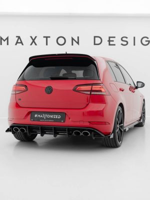 Volkswagen Golf R Mk7 (facelift) - Difusor traseiro STREET PRO | VWGO7FRCNC-RS2B | Produto Maxton Design distribuído por Unicartuning.