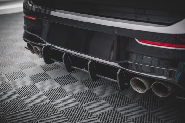 Volkswagen Golf R Mk8 - Difusor traseiro STREET PRO | VWGO8RCNC-RS1B | Produto Maxton Design distribuído por Unicartuning. Volkswagen Golf R Mk8 - Difusor traseiro STREET PRO | VWGO8RCNC-RS1B | Produto Maxton Design distribuído por Unicartuning.