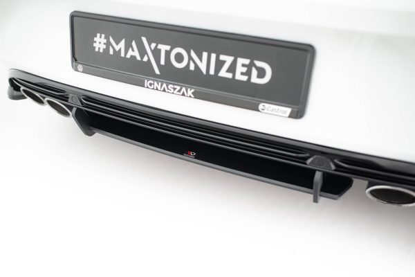 Volkswagen T-Roc R Mk1 - Difusor traseiro STREET PRO | VWTROC1PFRCNC-RS1BRB | Produto Maxton Design distribuído por Unicartuning.
