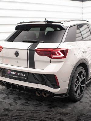 Volkswagen T-Roc R Mk1 (facelift) - Difusor traseiro STREET PRO | VWTROC1RCNC-RS1B | Produto Maxton Design distribuído por Unicartuning.