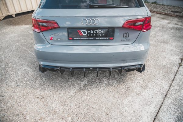 Audi RS3 8V Sportback - Splitters laterais traseiros STREET PRO | AURS38VCNC-RSD1BRB | Produto Maxton Design distribuído por Unicartuning. Audi RS3 8V Sportback - Splitters laterais traseiros STREET PRO | AURS38VCNC-RSD1BRB | Produto Maxton Design distribuído por Unicartuning.