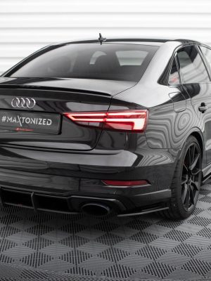 Audi RS3 Sedan 8V (facelift) - Splitters laterais traseiros STREET PRO | AURS38VFSCNC-RSD1B | Produto Maxton Design distribuído por Unicartuning. Audi RS3 Sedan 8V (facelift) - Splitters laterais traseiros STREET PRO | AURS38VFSCNC-RSD1B | Produto Maxton Design distribuído por Unicartuning.