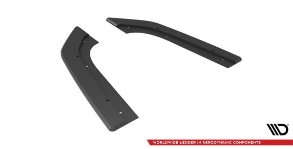 Audi RS3 Sedan 8Y - Splitters laterais traseiros STREET PRO | AURS38YSCNC-RSD1B | Produto Maxton Design distribuído por Unicartuning.