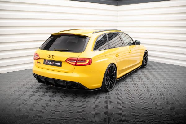 Audi RS4 B8 - Splitters laterais traseiros STREET PRO | AURS4B8CNC-RSD1B | Produto Maxton Design distribuído por Unicartuning. Audi RS4 B8 - Splitters laterais traseiros STREET PRO | AURS4B8CNC-RSD1B | Produto Maxton Design distribuído por Unicartuning.