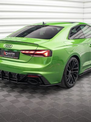 Audi RS5 F5 (facelift) - Splitters laterais traseiros STREET PRO | AURS52FCNC-RSD1B | Produto Maxton Design distribuído por Unicartuning.