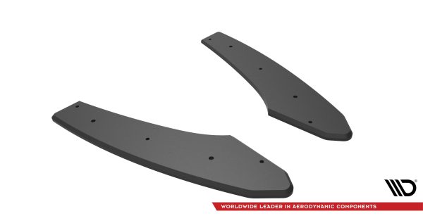 Audi S3 Sedan 8Y - Splitters laterais traseiros STREET PRO | AUS38YSCNC-RSD1B | Produto Maxton Design distribuído por Unicartuning.