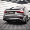 Audi S3 Sedan 8Y - Splitters laterais traseiros STREET PRO | AUS38YSCNC-RSD1B | Produto Maxton Design distribuído por Unicartuning.