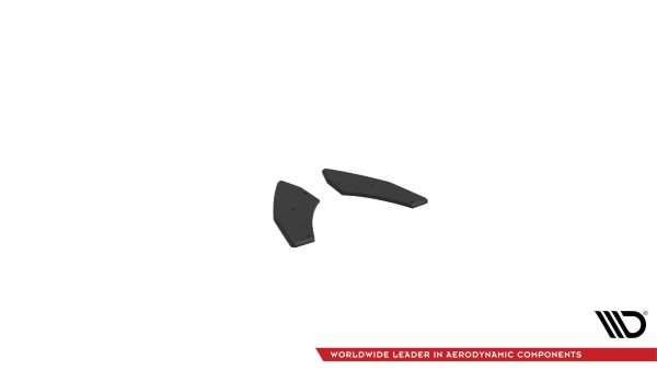 Audi S3 Sportback 8Y - Splitters laterais traseiros STREET PRO | AUS38YCNC-RSD1BRB | Produto Maxton Design distribuído por Unicartuning.