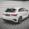 Audi S3 Sportback 8Y - Splitters laterais traseiros STREET PRO | AUS38YCNC-RSD1BRB | Produto Maxton Design distribuído por Unicartuning.