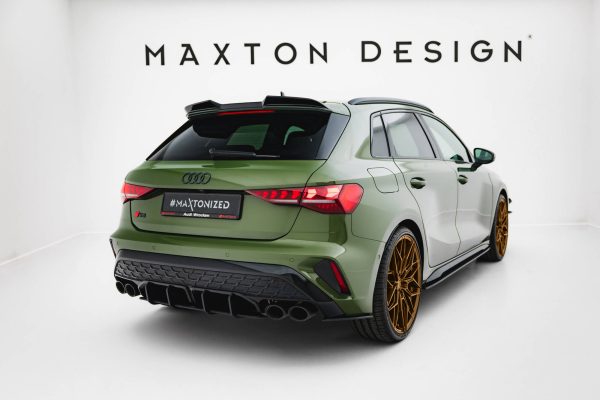 Audi S3 Sportback 8Y (facelift) - Splitters laterais traseiros STREET PRO | AUS38YFCNC-RSD1B | Produto Maxton Design distribuído por Unicartuning. Audi S3 Sportback 8Y (facelift) - Splitters laterais traseiros STREET PRO | AUS38YFCNC-RSD1B | Produto Maxton Design distribuído por Unicartuning.