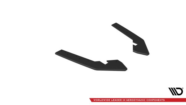 BMW 2 Coupé G42 - Splitters laterais traseiros STREET PRO | BM2G42CNC-RSD1B | Produto Maxton Design distribuído por Unicartuning.