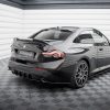 BMW 2 Coupé G42 - Splitters laterais traseiros STREET PRO | BM2G42CNC-RSD1B | Produto Maxton Design distribuído por Unicartuning.