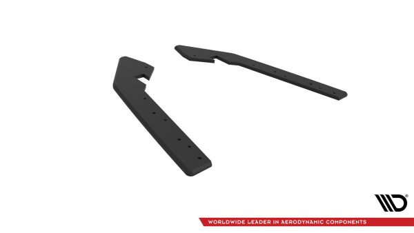 BMW 2 Coupé G42 - Splitters laterais traseiros STREET PRO | BM2G42CNC-RSD1BRB | Produto Maxton Design distribuído por Unicartuning.