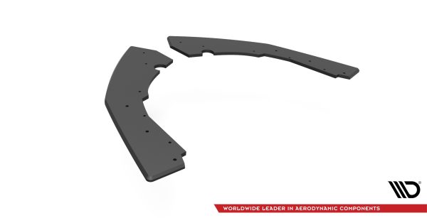 BMW M2 F87 - Splitters laterais traseiros STREET PRO | BM287MCOMPCNC-RSD1BRB | Produto Maxton Design distribuído por Unicartuning.