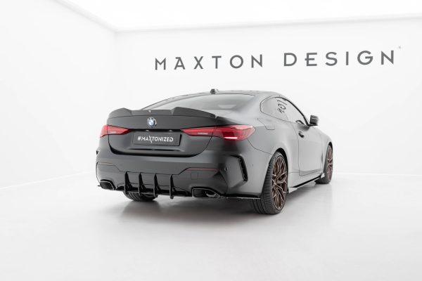 BMW M440i G22 / G23 / G22 (facelift) / G23 (facelift) - Splitters laterais traseiros STREET PRO | BM4G22MPACKCNC-RSD2B | Produto Maxton Design distribuído por Unicartuning.