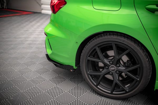 Audi RS3 Sedan 8Y - Splitters laterais traseiros STREET PRO | AURS38YSCNC-RSD1BRB+RSF1G | Produto Maxton Design distribuído por Unicartuning. Audi RS3 Sedan 8Y - Splitters laterais traseiros STREET PRO | AURS38YSCNC-RSD1BRB+RSF1G | Produto Maxton Design distribuído por Unicartuning.