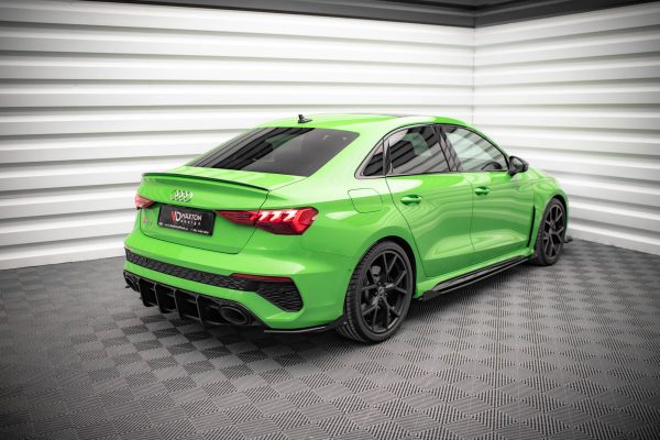 Audi RS3 Sedan 8Y - Splitters laterais traseiros STREET PRO | AURS38YSCNC-RSD1BRB+RSF1G | Produto Maxton Design distribuído por Unicartuning. Audi RS3 Sedan 8Y - Splitters laterais traseiros STREET PRO | AURS38YSCNC-RSD1BRB+RSF1G | Produto Maxton Design distribuído por Unicartuning.