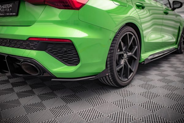 Audi RS3 Sedan 8Y - Splitters laterais traseiros STREET PRO | AURS38YSCNC-RSD1BRB+RSF1G | Produto Maxton Design distribuído por Unicartuning. Audi RS3 Sedan 8Y - Splitters laterais traseiros STREET PRO | AURS38YSCNC-RSD1BRB+RSF1G | Produto Maxton Design distribuído por Unicartuning.