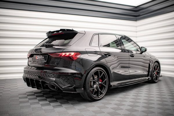 Audi RS3 Sportback 8Y - Splitters laterais traseiros STREET PRO | AURS38YCNC-RSD1B+RSF1G | Produto Maxton Design distribuído por Unicartuning. Audi RS3 Sportback 8Y - Splitters laterais traseiros STREET PRO | AURS38YCNC-RSD1B+RSF1G | Produto Maxton Design distribuído por Unicartuning.