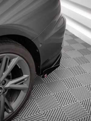 Audi S3 Sedan 8Y - Splitters laterais traseiros STREET PRO | AUS38YSCNC-RSD1B+RSF1G | Produto Maxton Design distribuído por Unicartuning. Audi S3 Sedan 8Y - Splitters laterais traseiros STREET PRO | AUS38YSCNC-RSD1B+RSF1G | Produto Maxton Design distribuído por Unicartuning.
