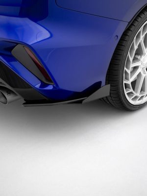 Audi S3 Sedan 8Y (facelift) - Splitters laterais traseiros STREET PRO | AUS38YFSCNC-RSD1B+RSF1G | Produto Maxton Design distribuído por Unicartuning.