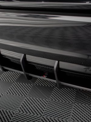 BMW 4 Gran Coupé F36 - Splitters laterais traseiros STREET PRO | BM4F36GCCNC-RS1B+RSF1G | Produto Maxton Design distribuído por Unicartuning.